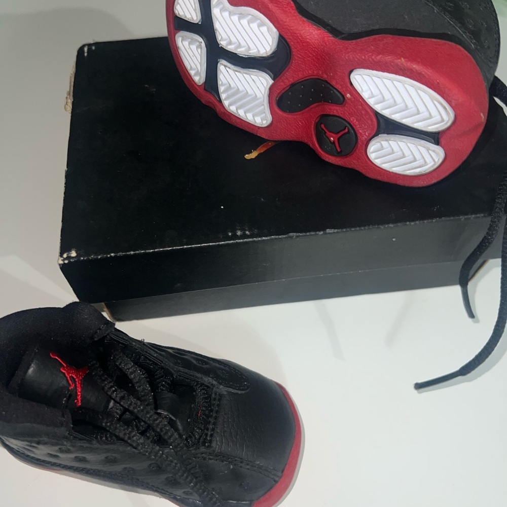 Jordan Kids Sneakers Black Red